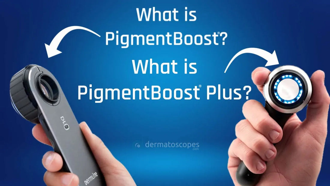 Dermlite DL4 - PigmentBoost Lighting and Comparison to the DL3N and DL4W | Dermatoscopes.com
