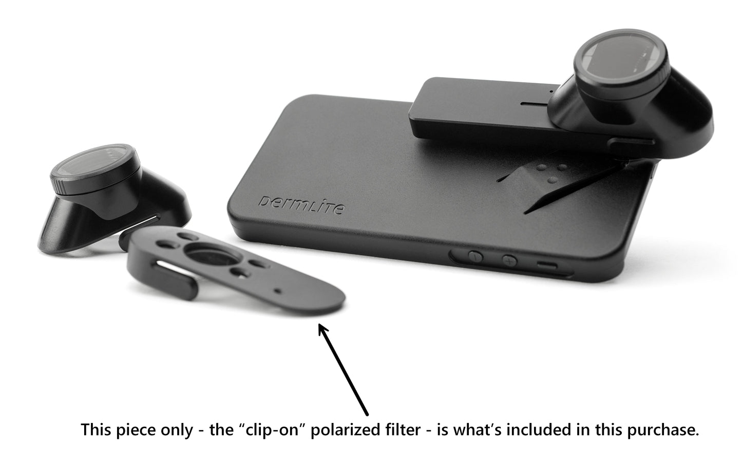 DermLite DL1 Cross-Polarized Clip (Non-Contact Filter) - Dermatoscopes.com